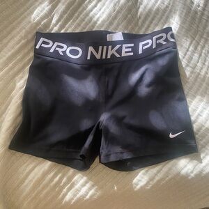 Nike Black Athletic Shorts with Compression Fit